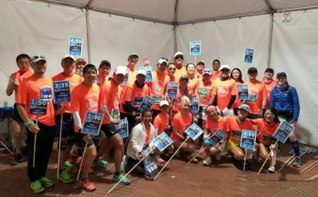 与谷爱凌同场竞技，还是当水站义工-旧金山2022马拉松赛